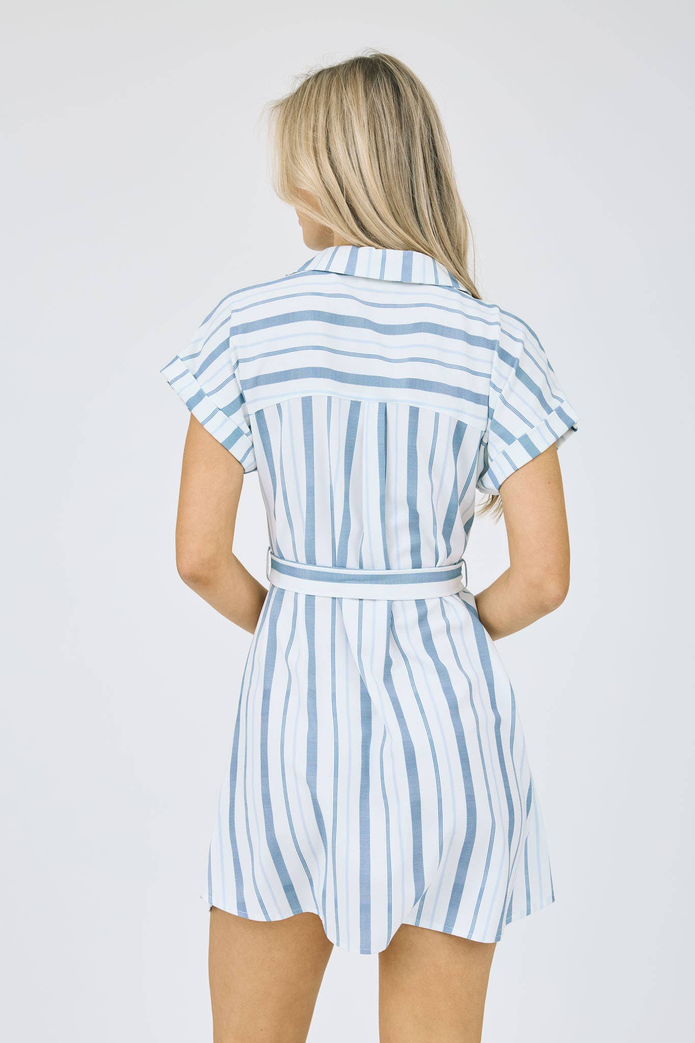 Mine Belted Shirt Dress