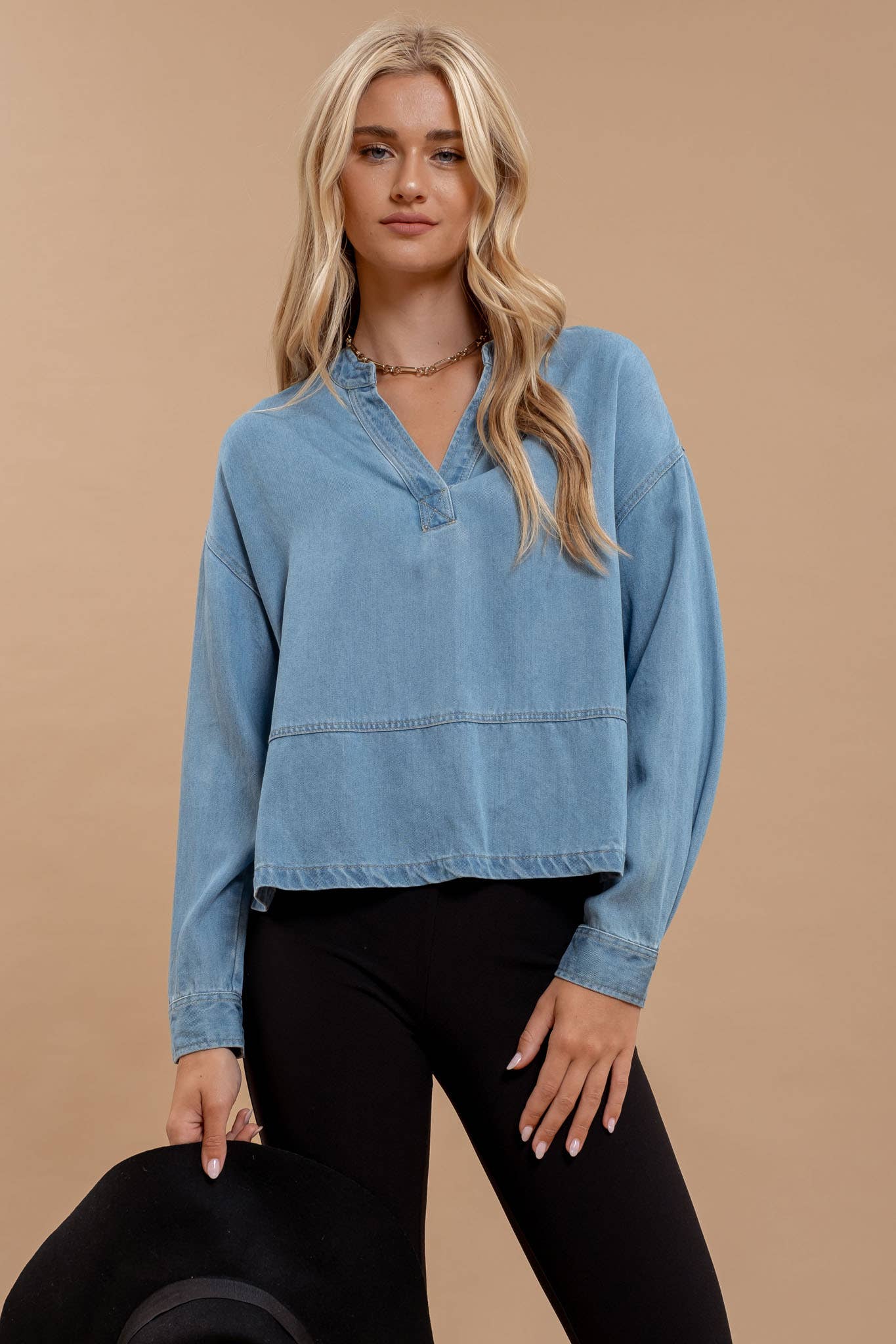 Blu Pepper High Waisted Flare Leg Pants
