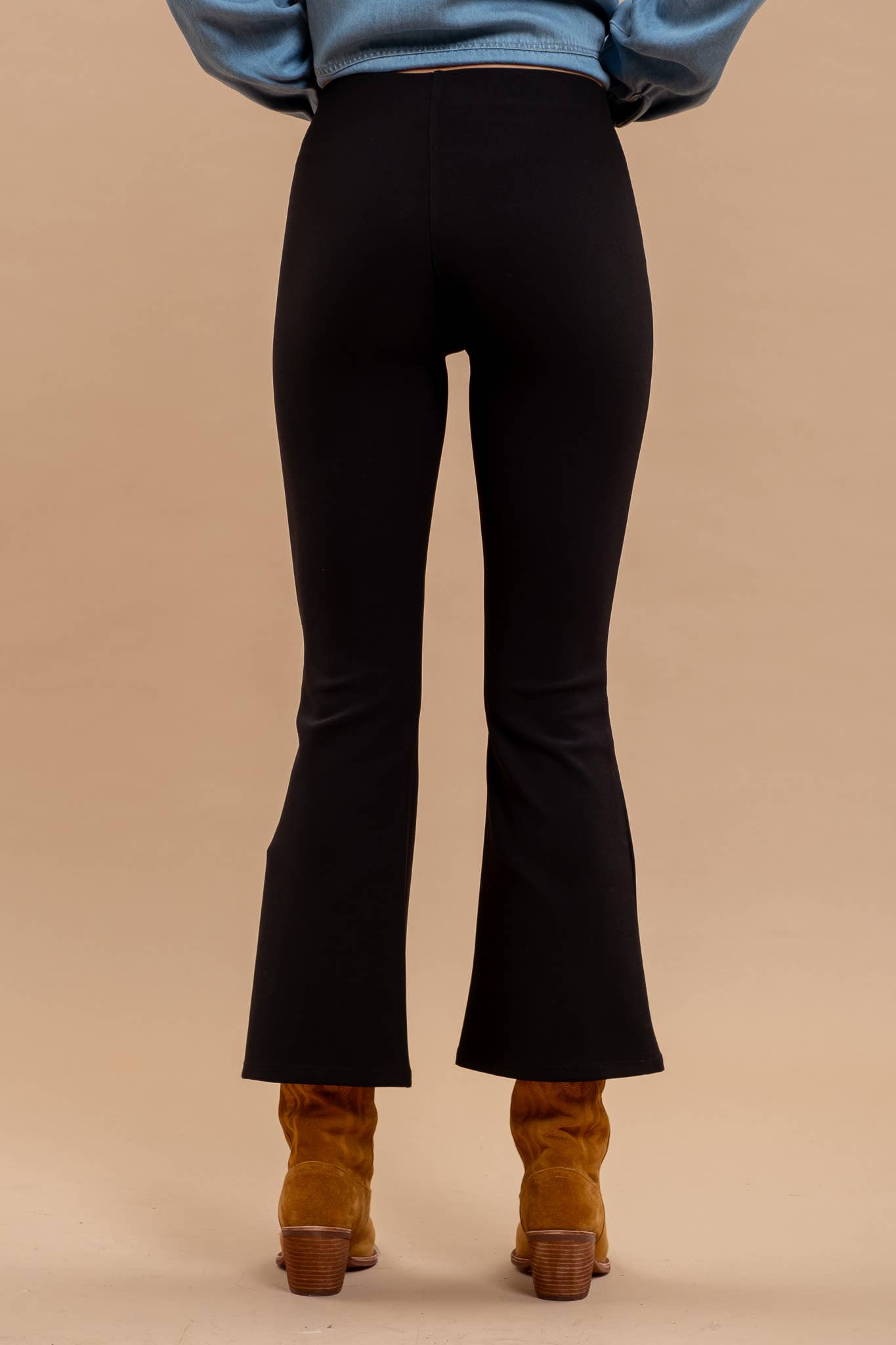 Blu Pepper High Waisted Flare Leg Pants