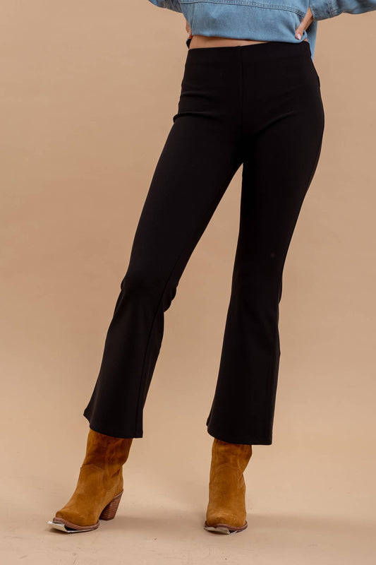 Blu Pepper High Waisted Flare Leg Pants