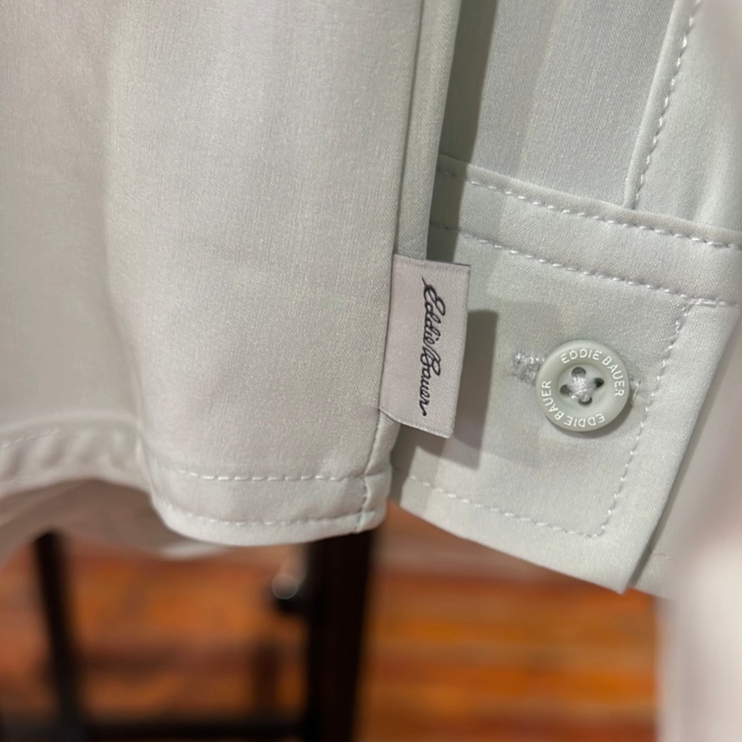 Eddie Bauer Lilac Long Sleeve Blouse