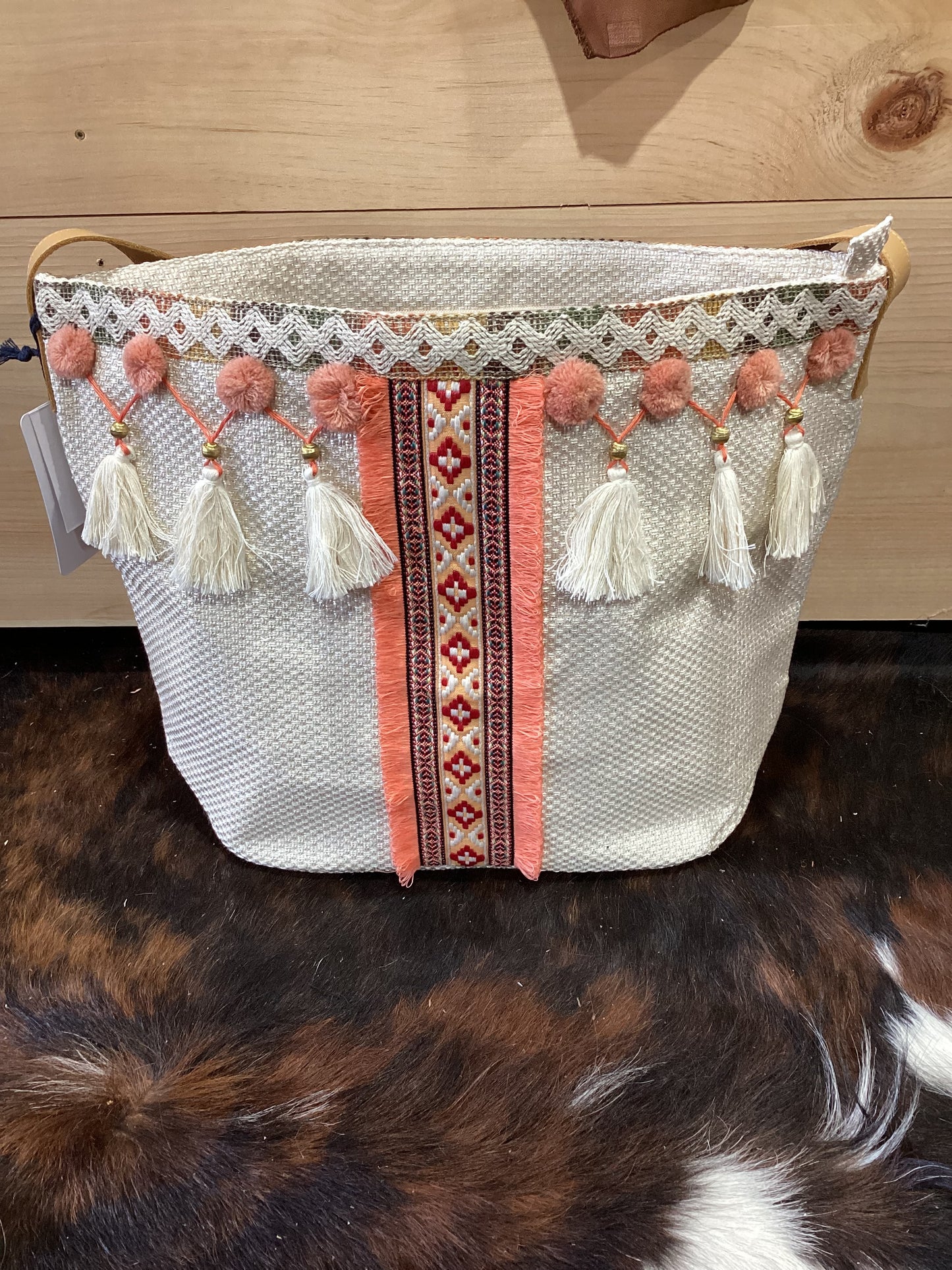 Chloe & Lex Tasseled Tote
