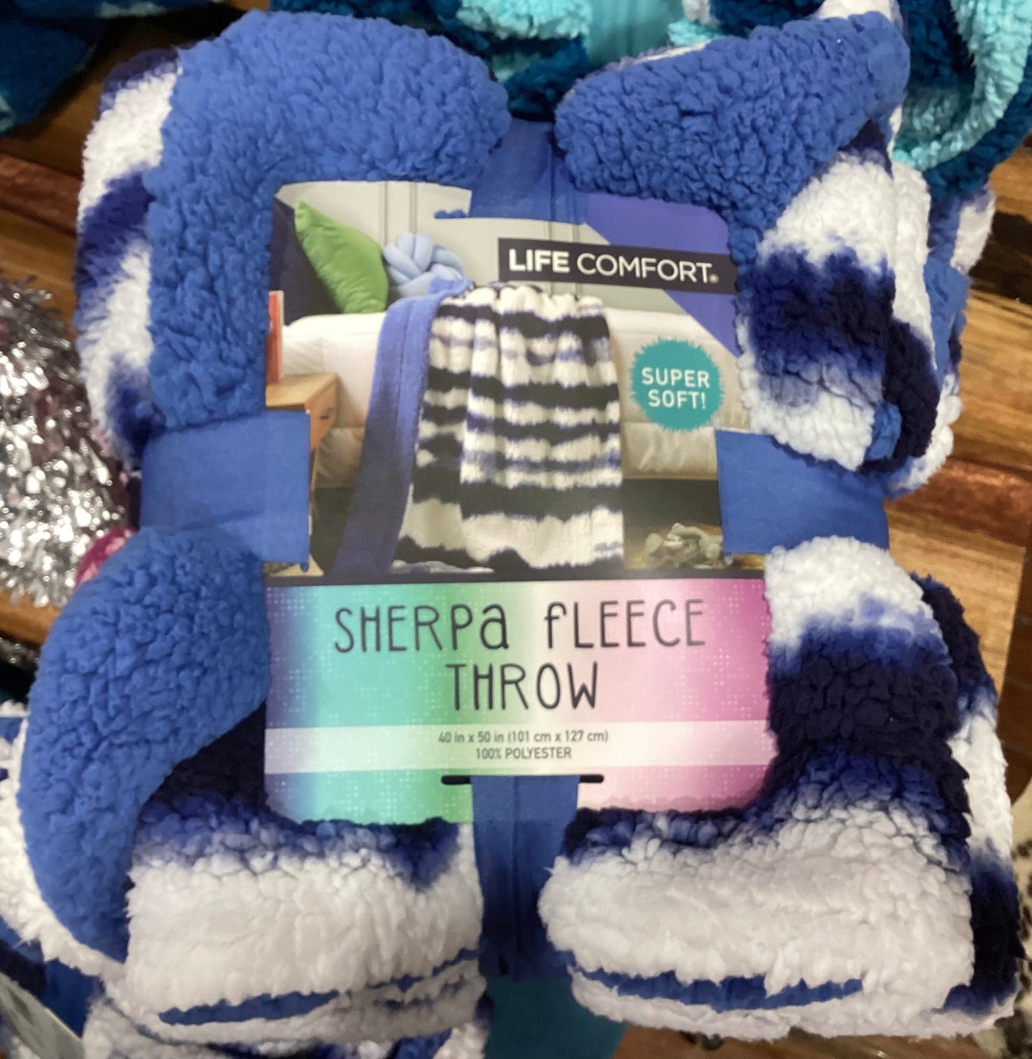 Sherpa Fleece Throw