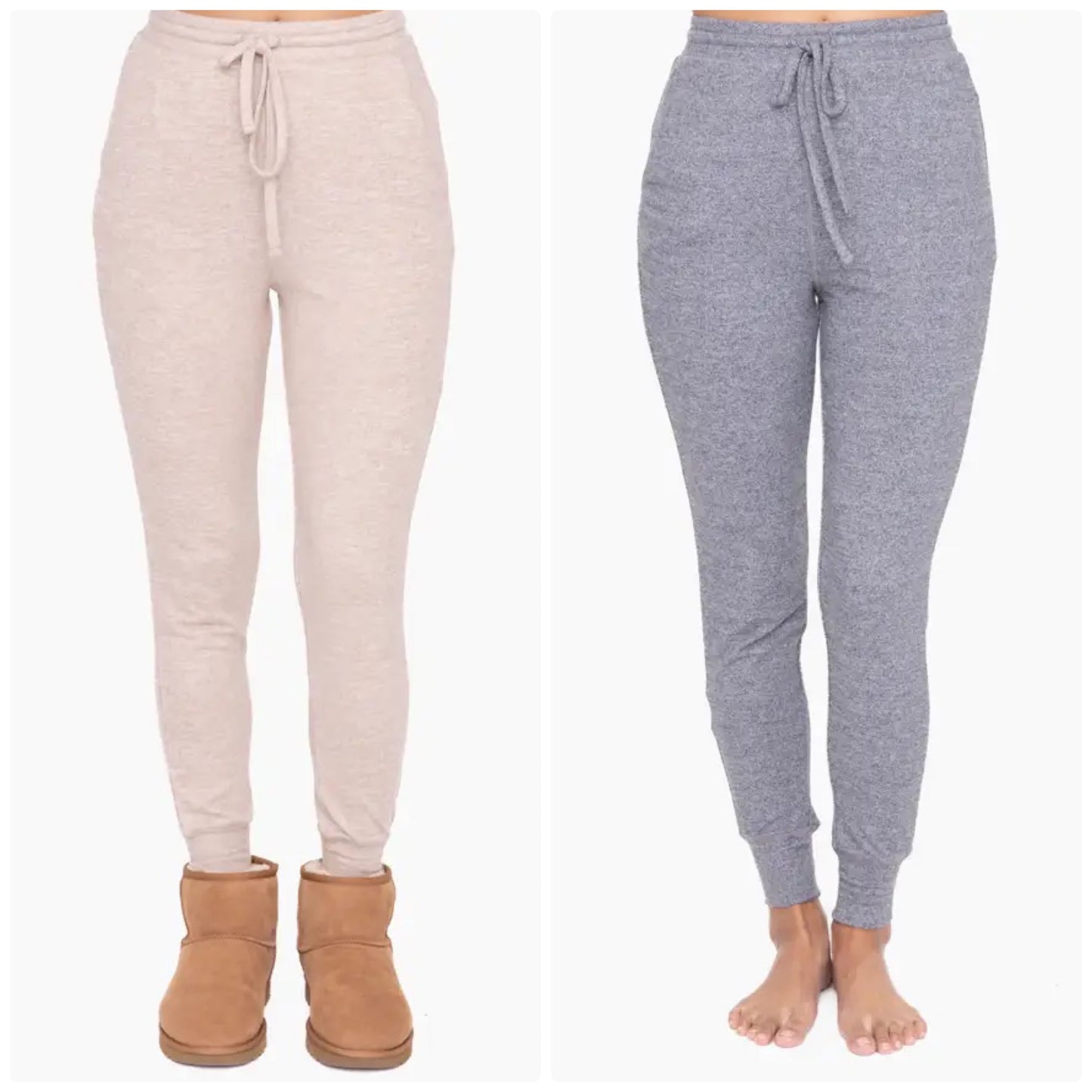 Mono B Brushed Hacci Lounge Joggers