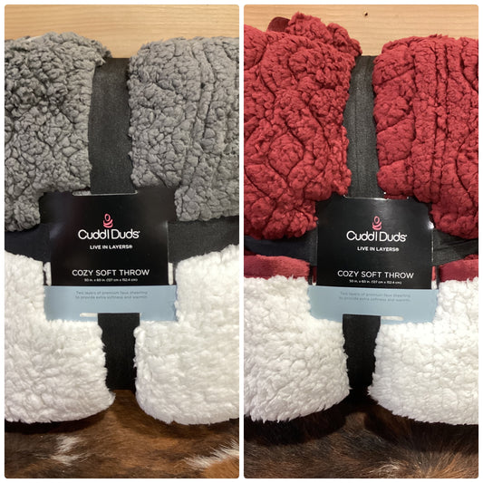 Cuddle Duds Cozy Soft Throw (50X60)
