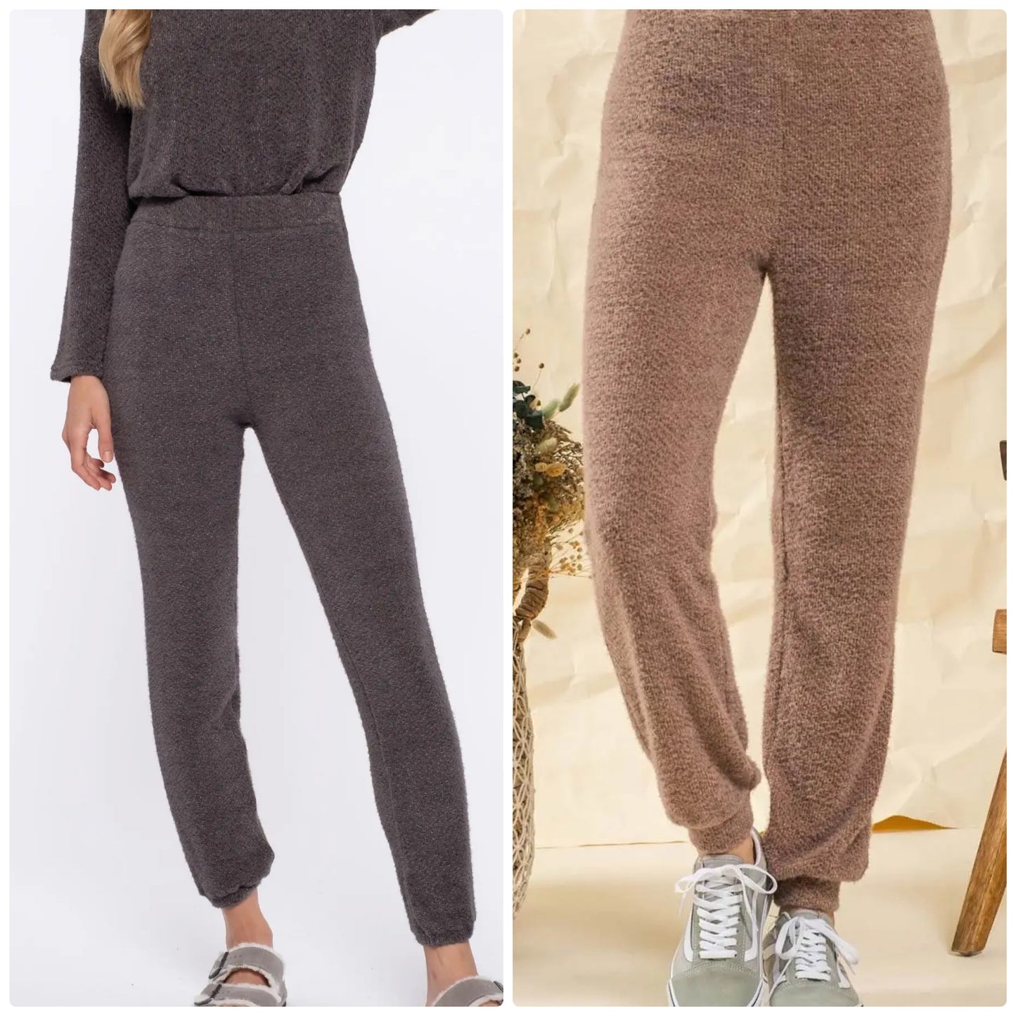 Blu Pepper Soft Brush Cozy Pants