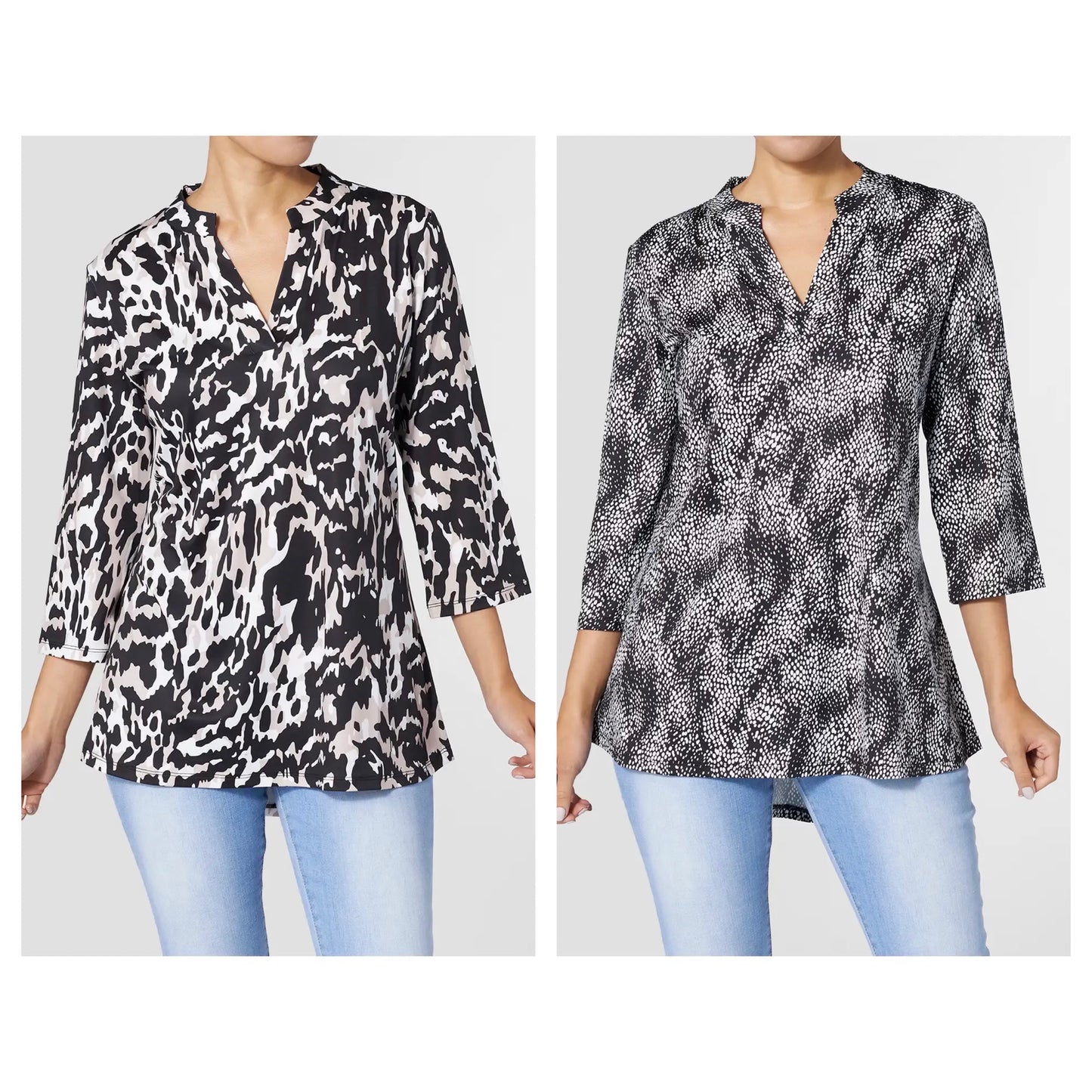 Coco & Carmen Printed Silky Tunic