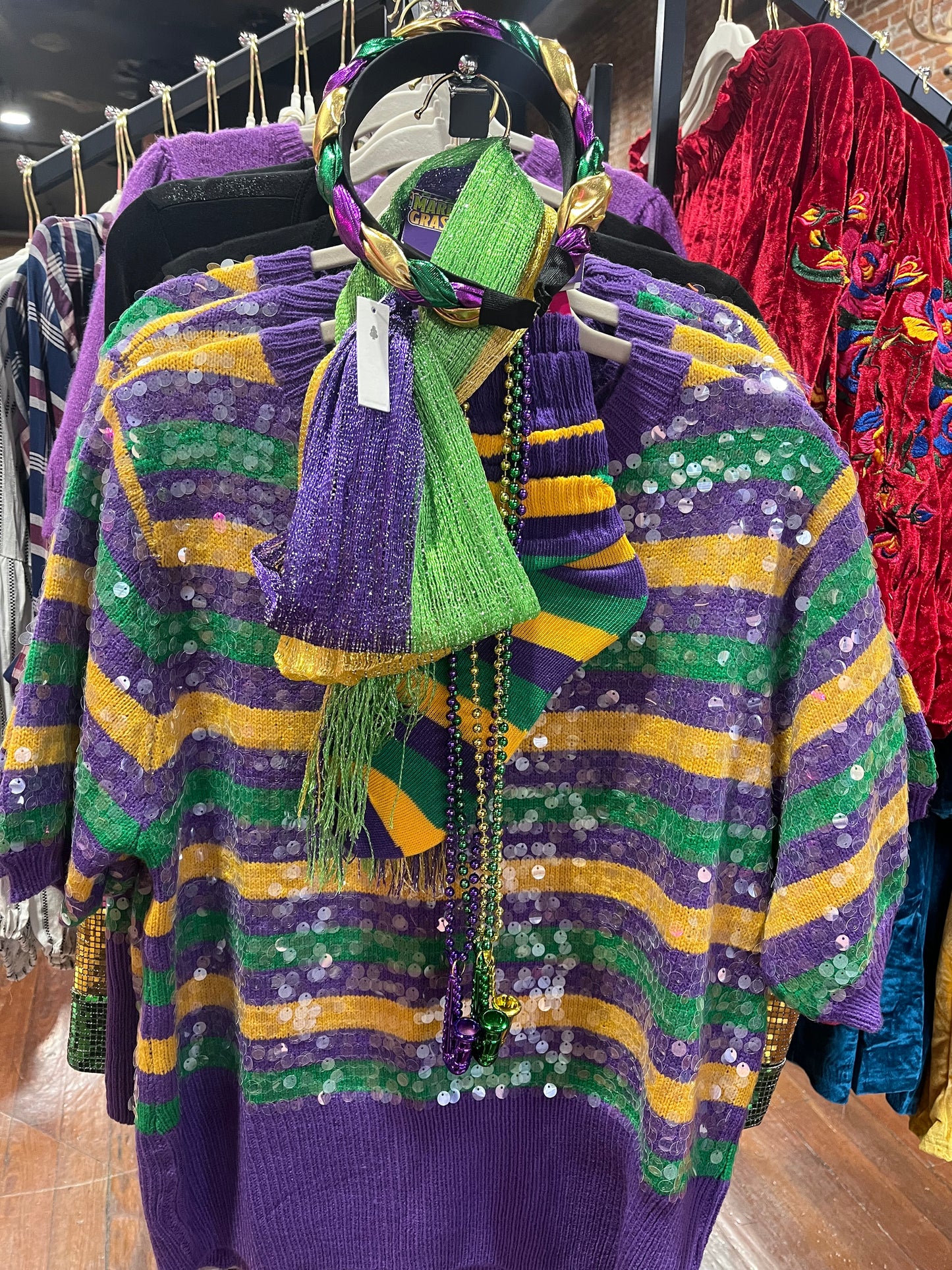 Mardi Gras Headband