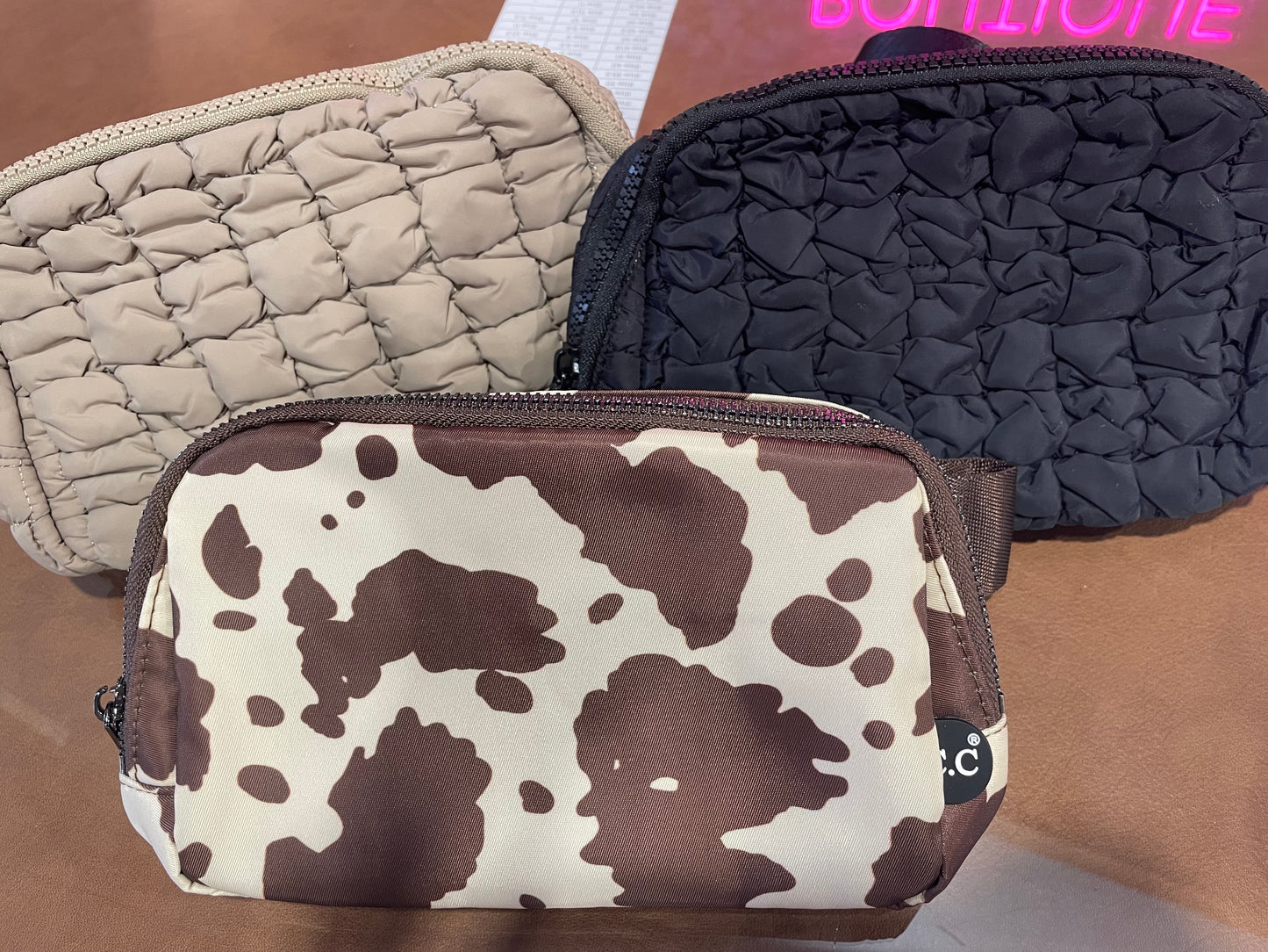 CC Beanie Puffer Belt Bag