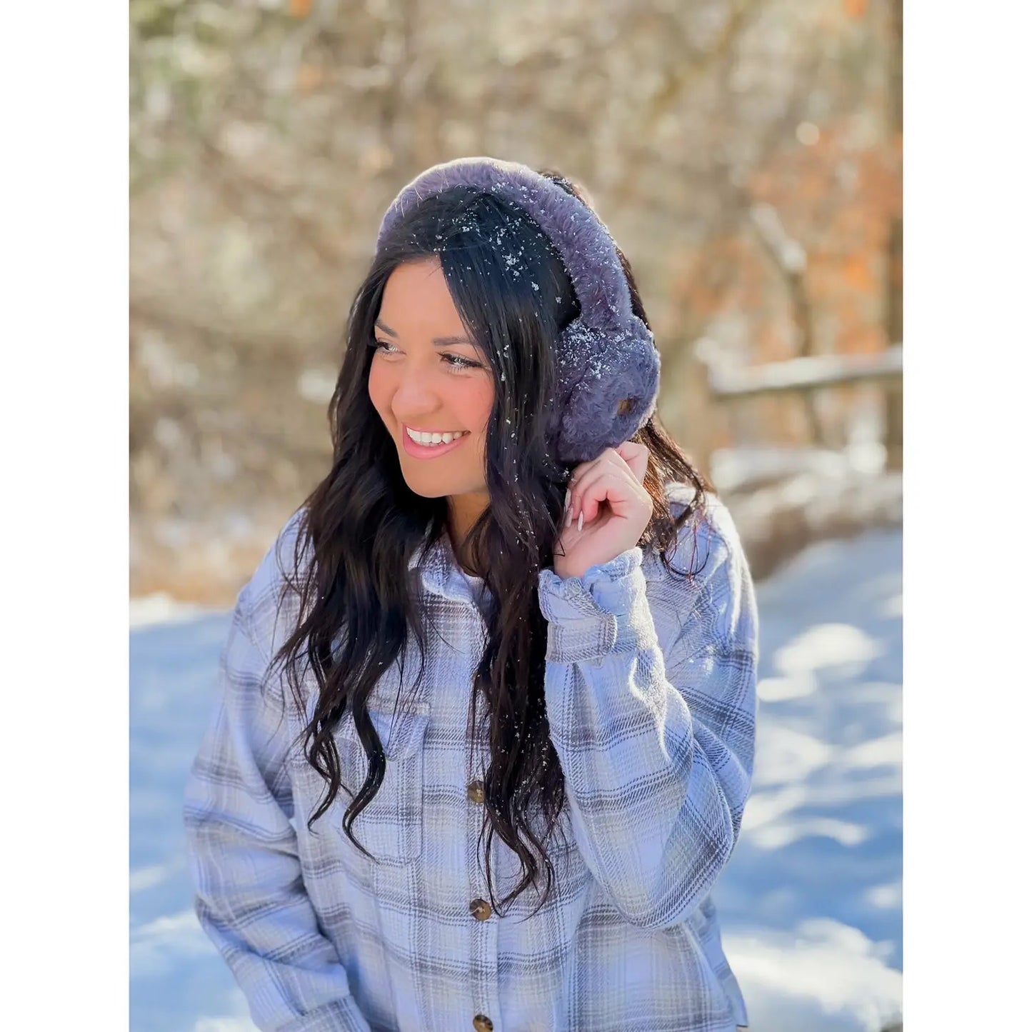 CC Beanie Faux Fur Earmuff