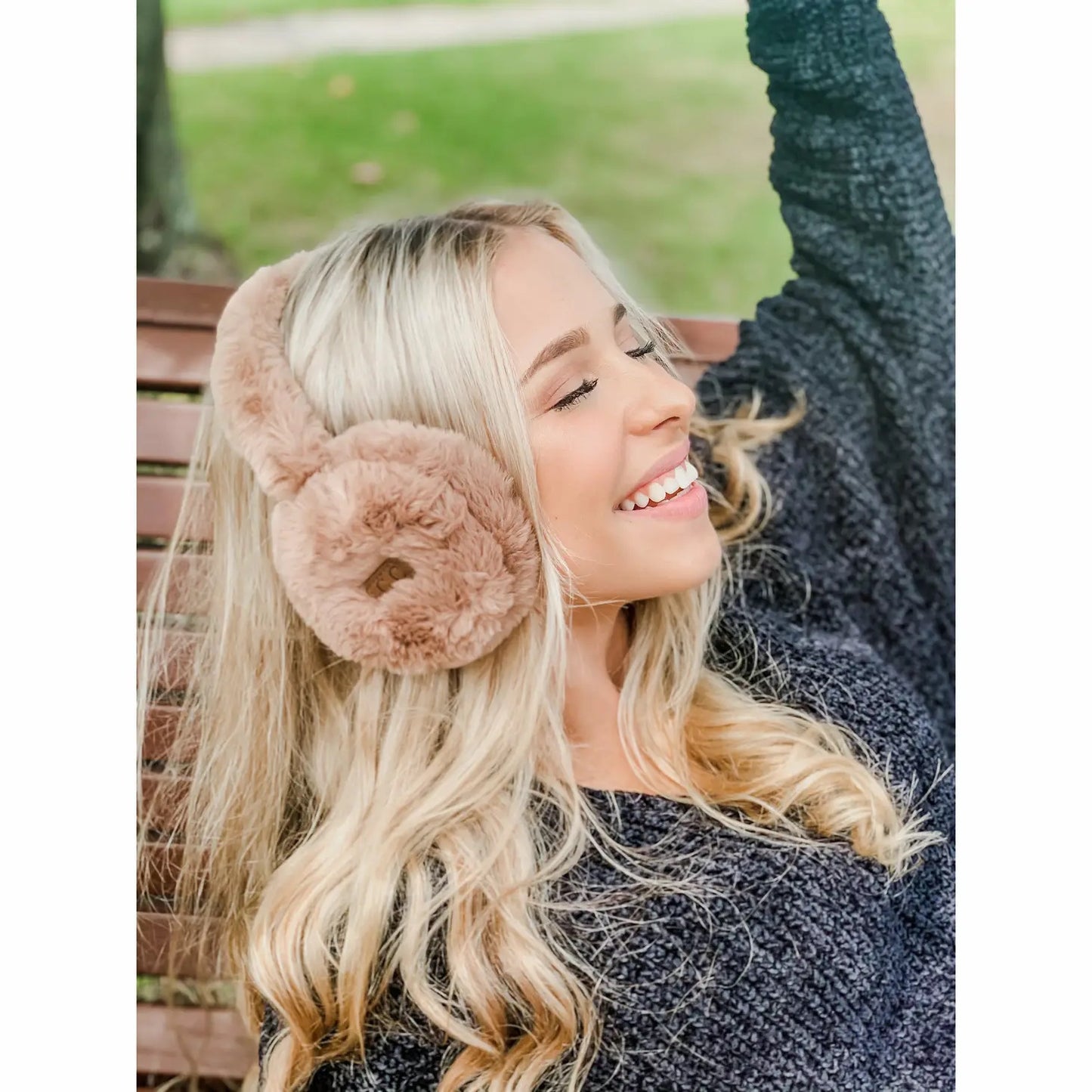 CC Beanie Faux Fur Earmuff