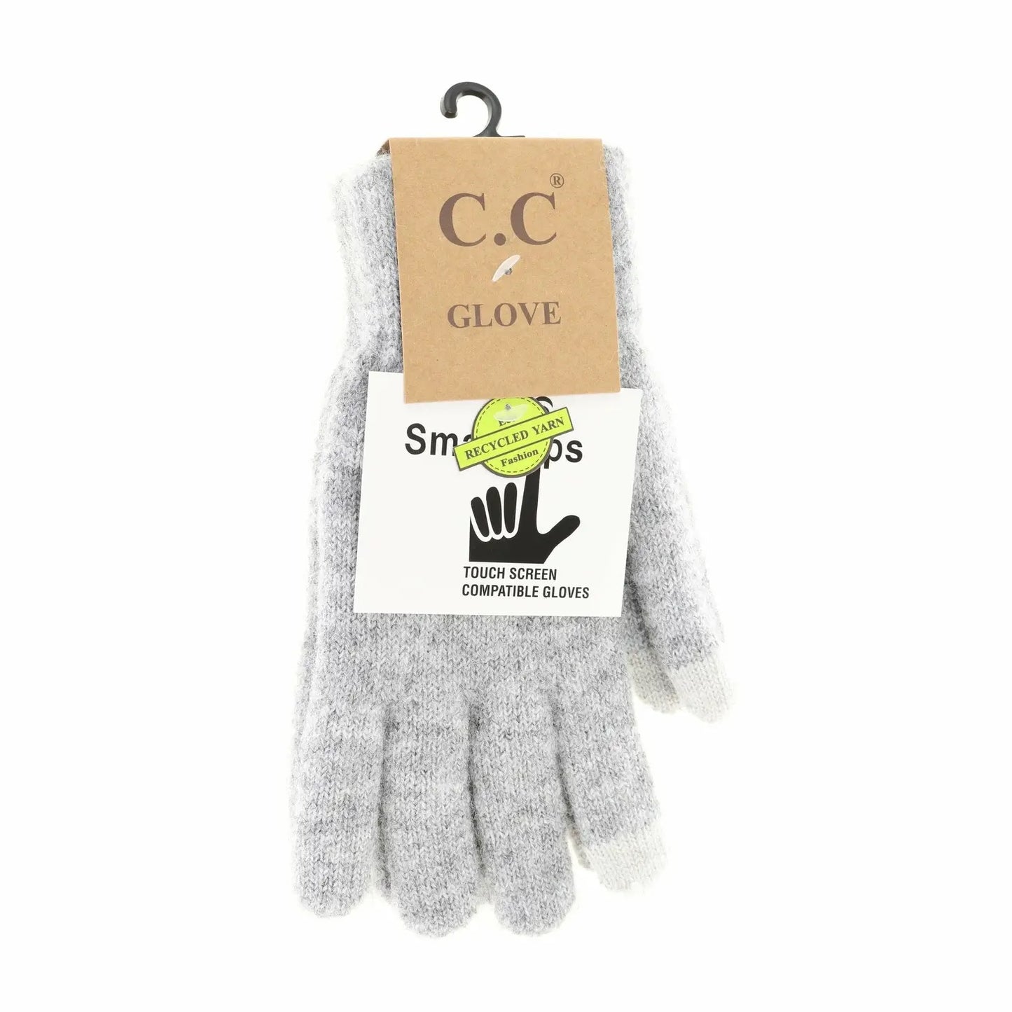 CC Beanie Soft Knit Gloves