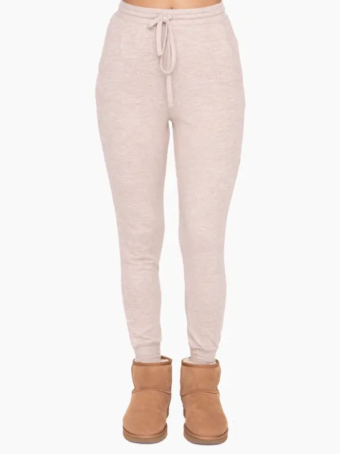 Mono B Brushed Hacci Lounge Joggers