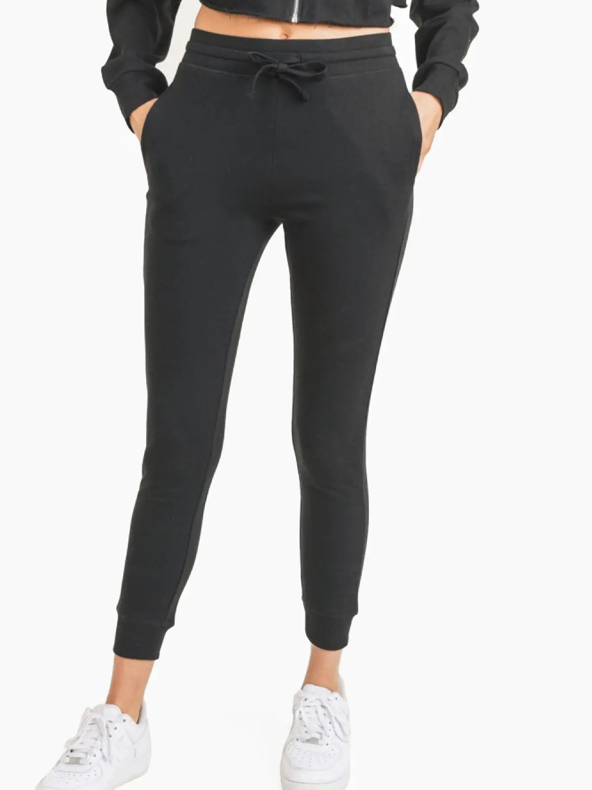Mono B French Terry Skinny Joggers
