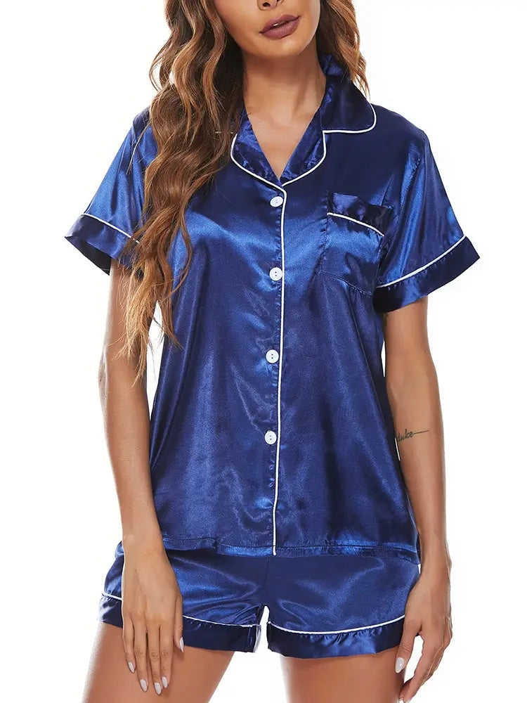 Silk Satin Pajama Set
