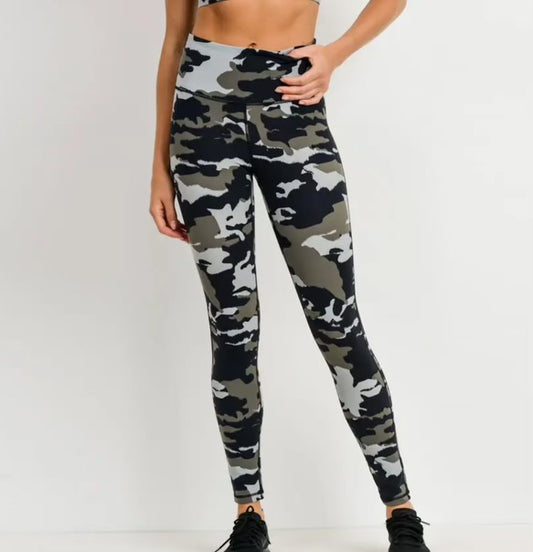 Mono B Camo Highwaist Leggings