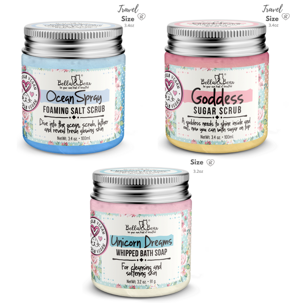 Bella & Bear Sugar Scrubs