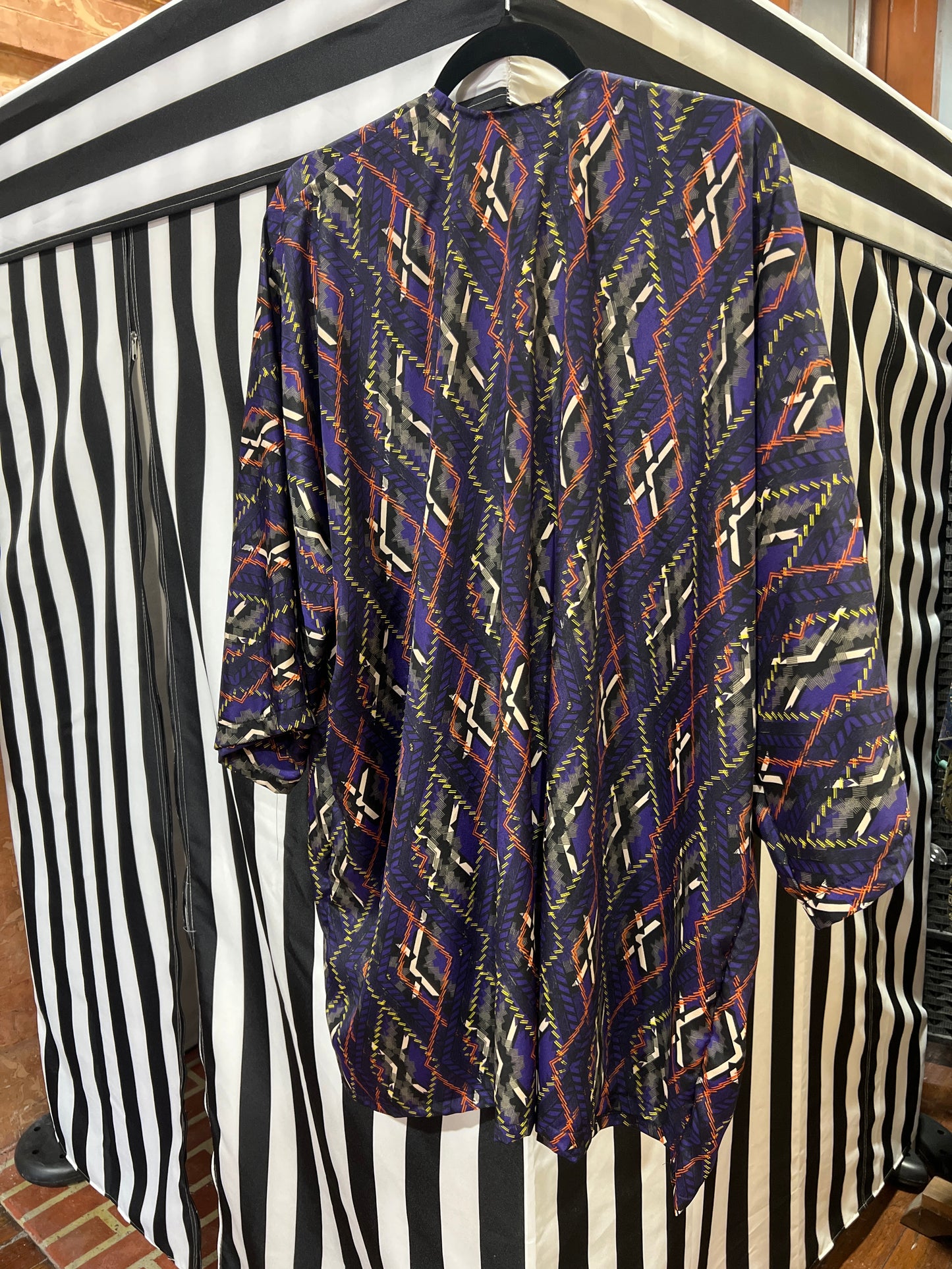 Purple Mix Kimono Locally Handmade
