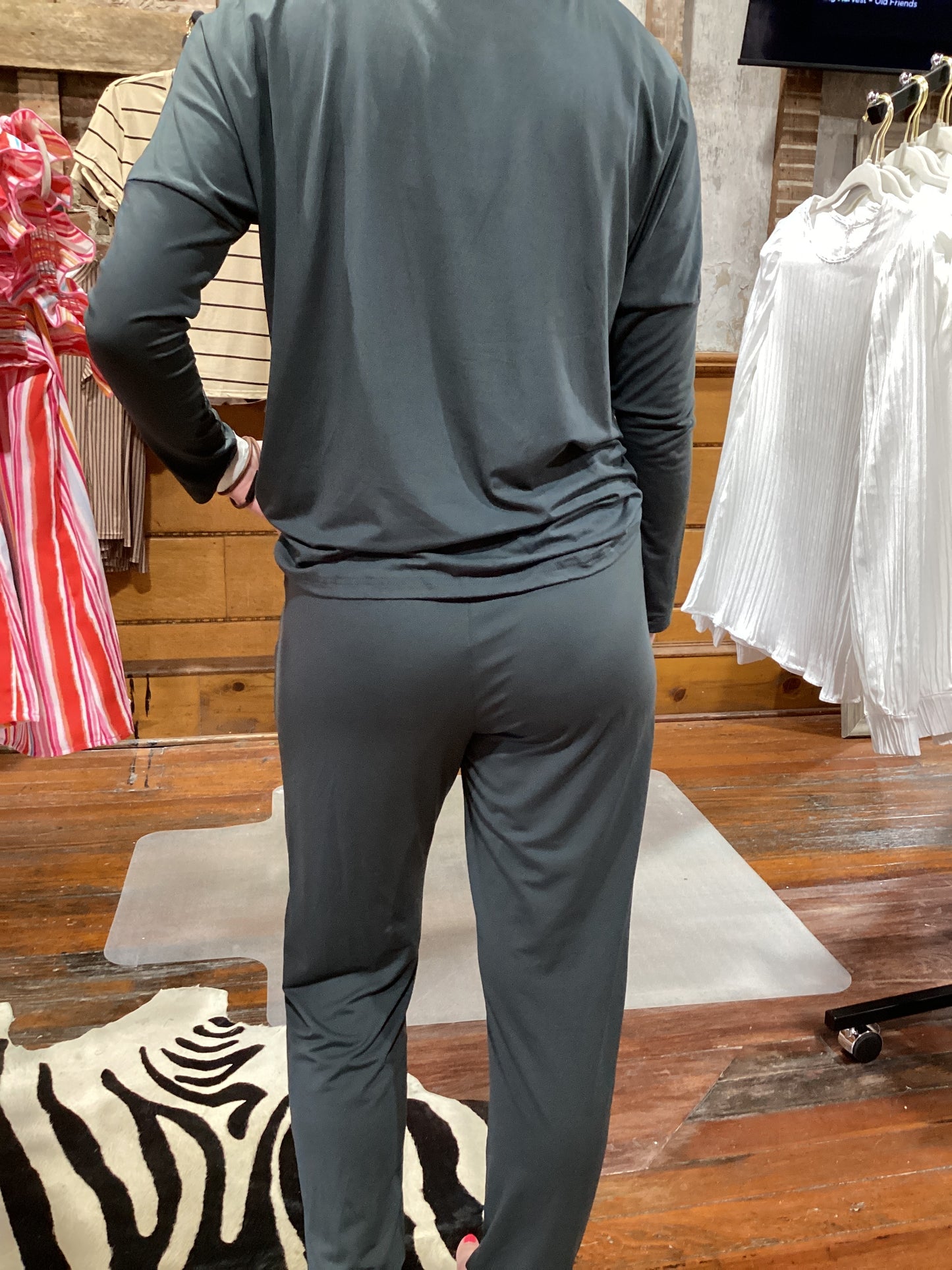 Casual 2-Piece Set with Pockets