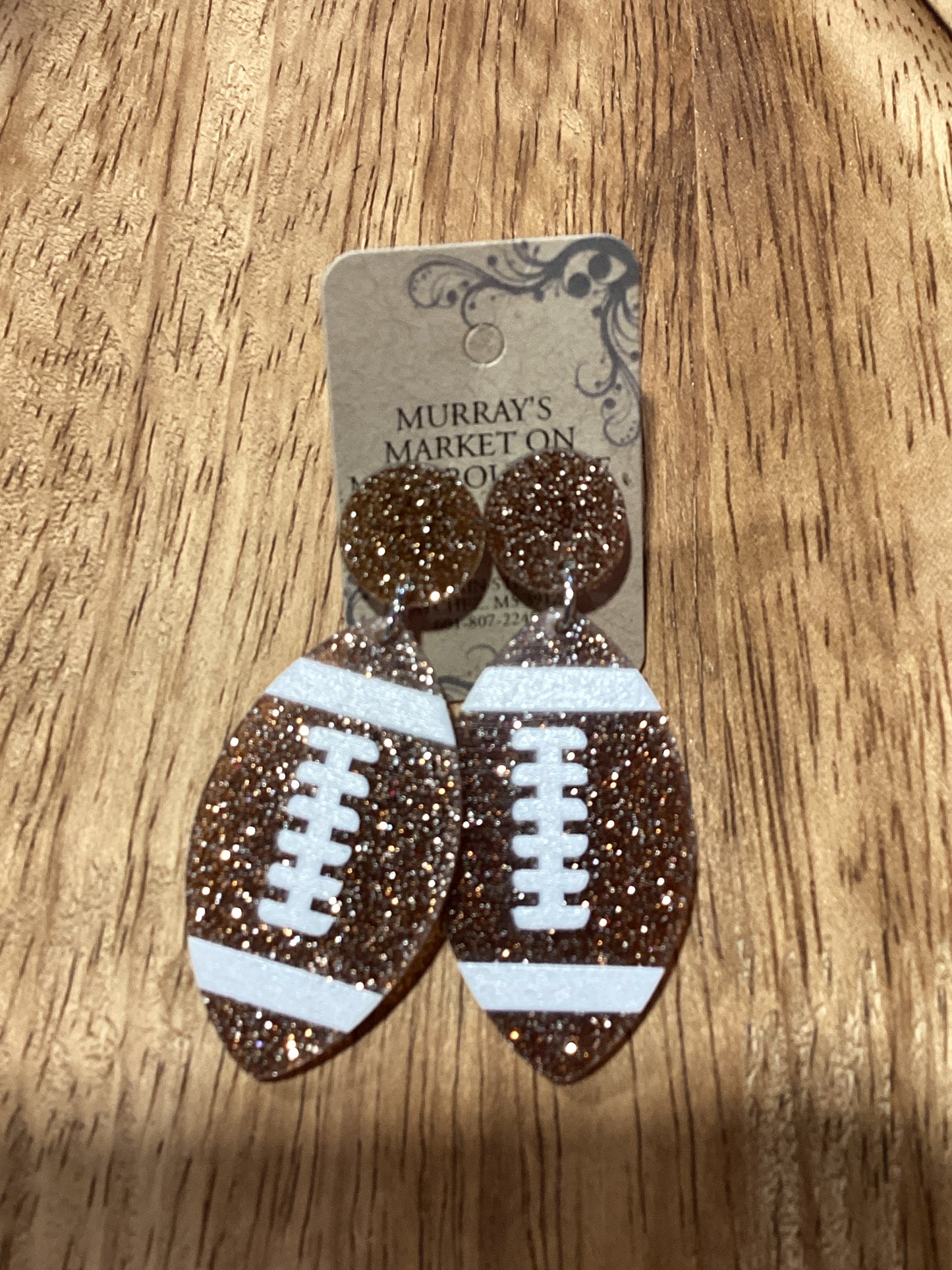 Football Earrings