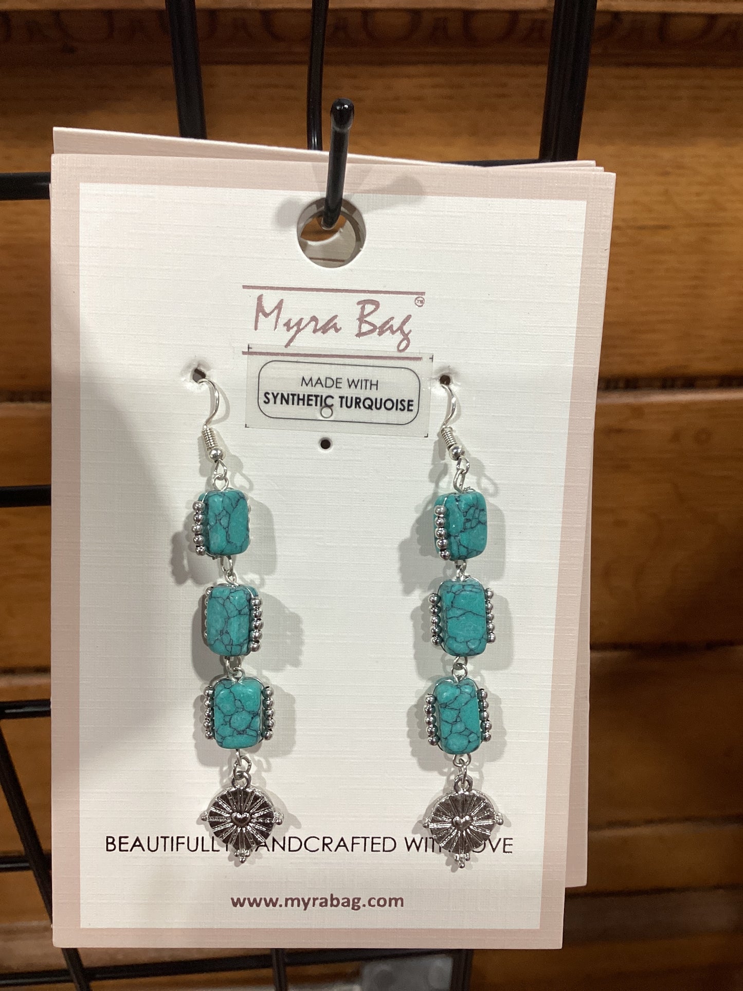 Myra Rustic Refinement Earrings