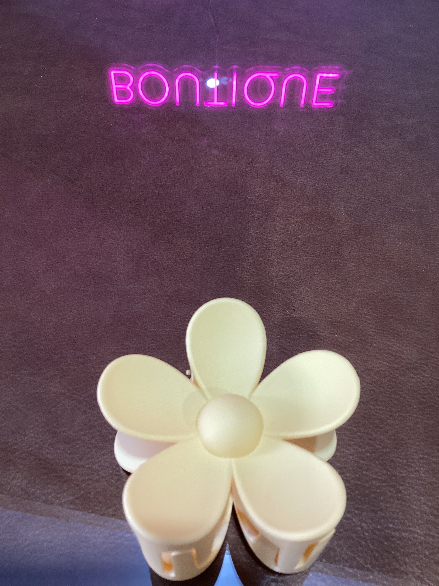 Flower Hair Claw Clip