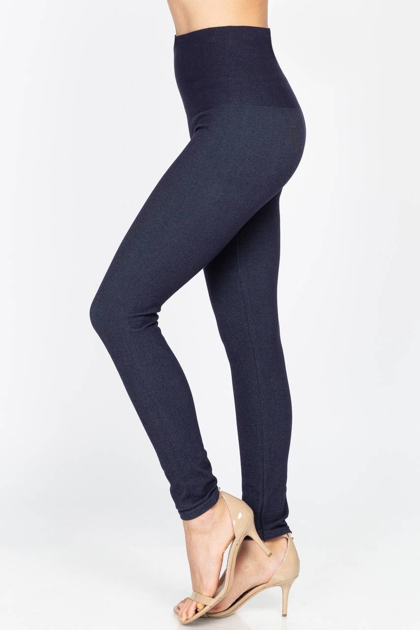 Tummy Tuck Denim Jegging