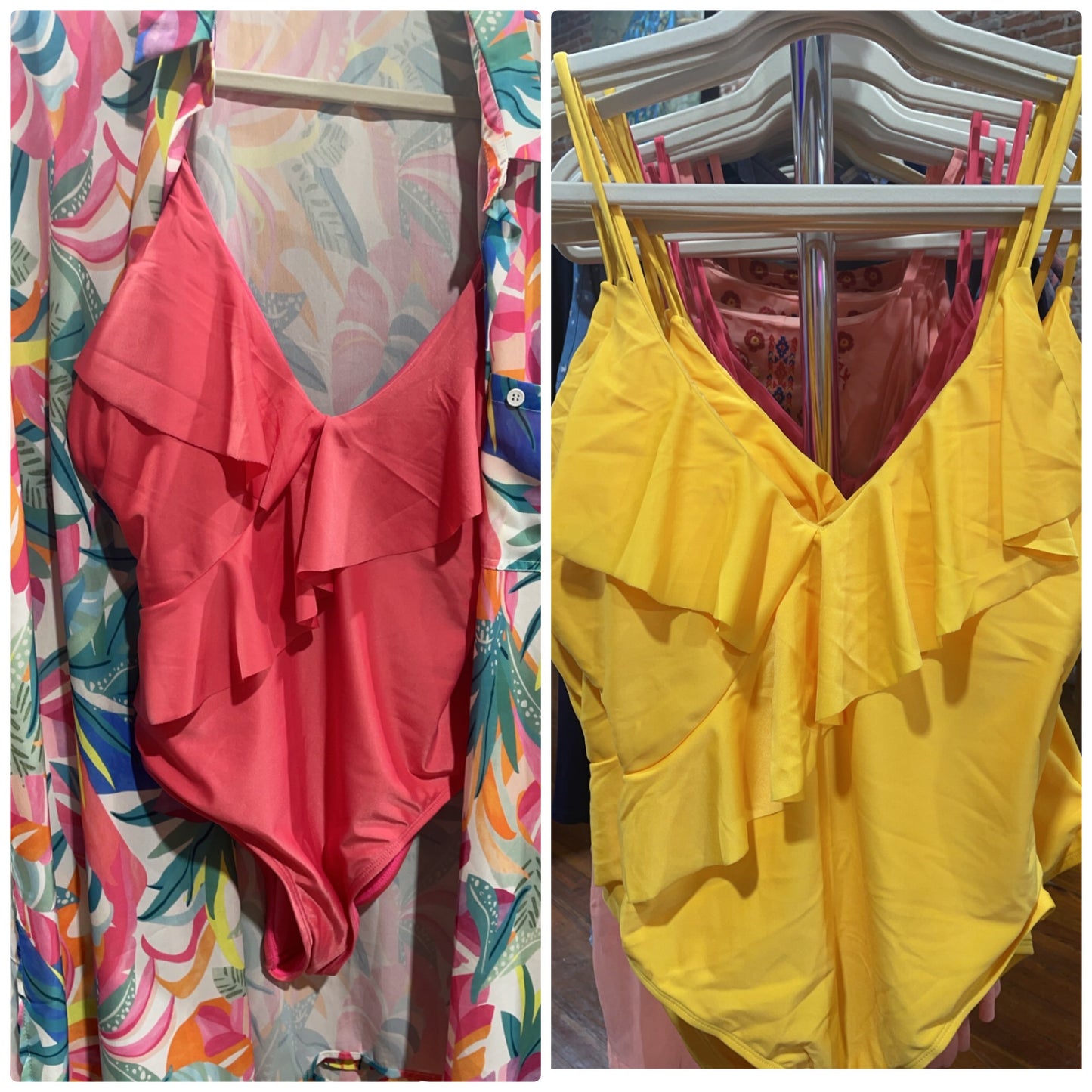Merigold Kiss Ruffle One Piece Swimsuit