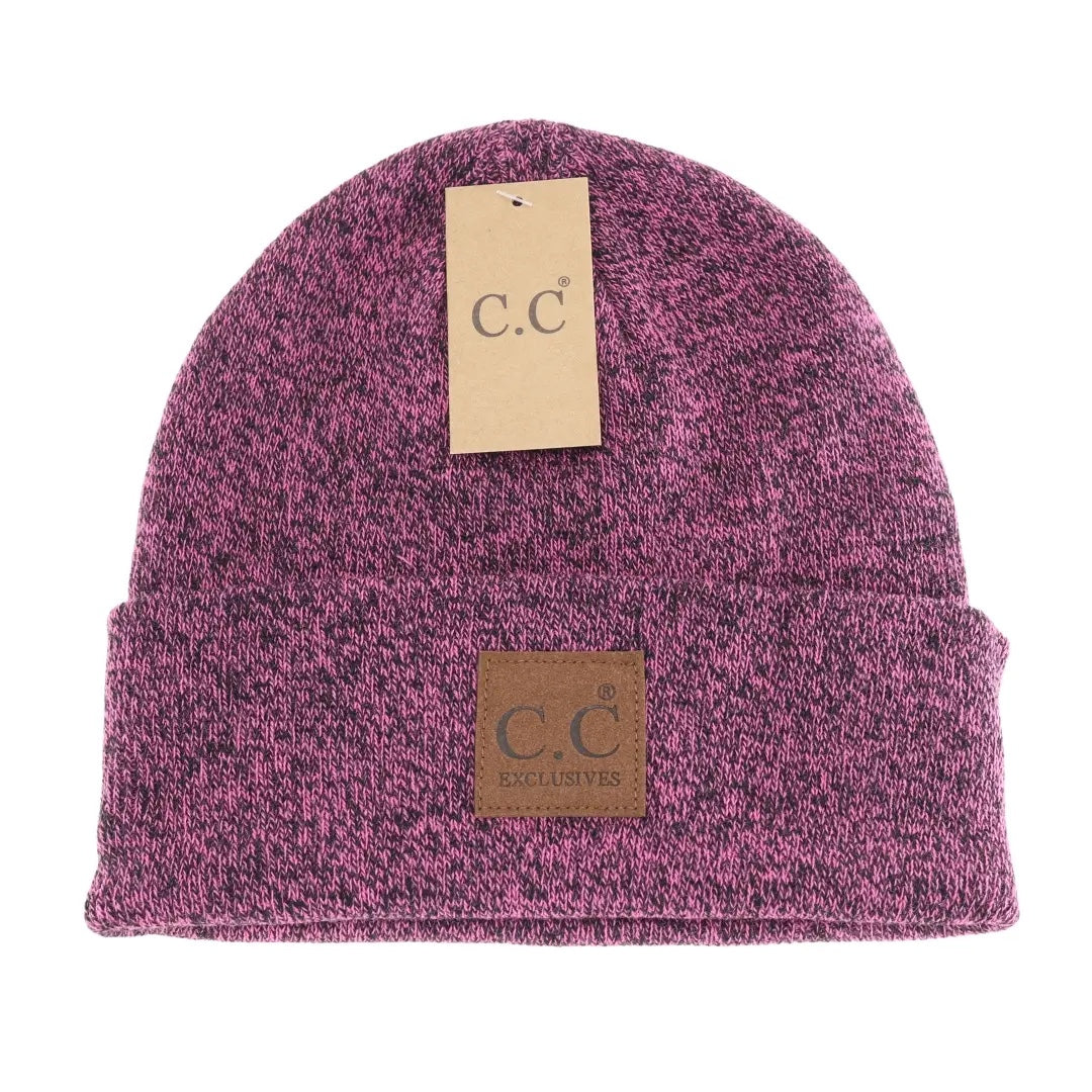 Unisex Classic Oversized Logo CC Beanie