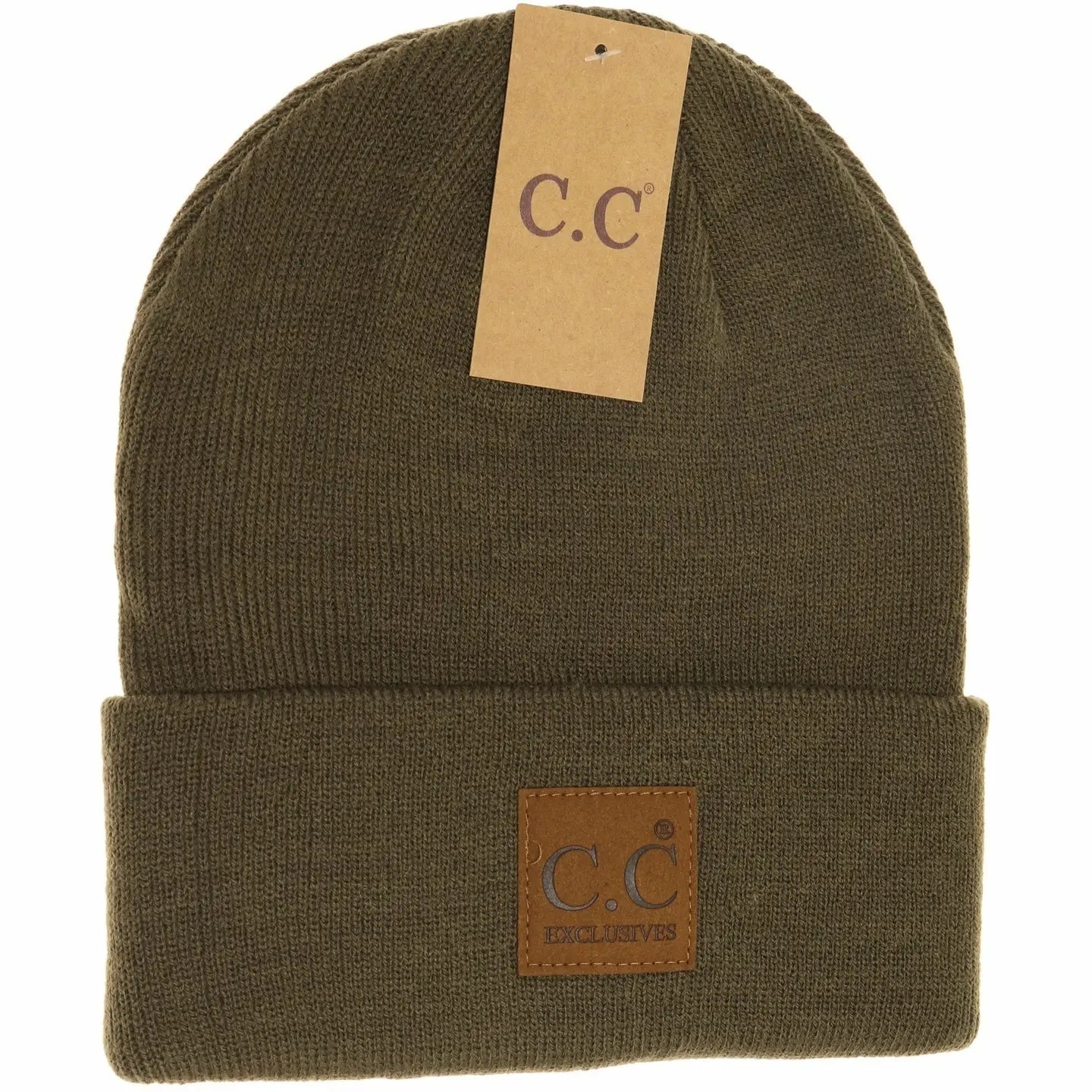Unisex Classic Oversized Logo CC Beanie